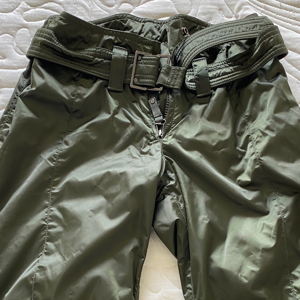 Olive Green Ski Pants